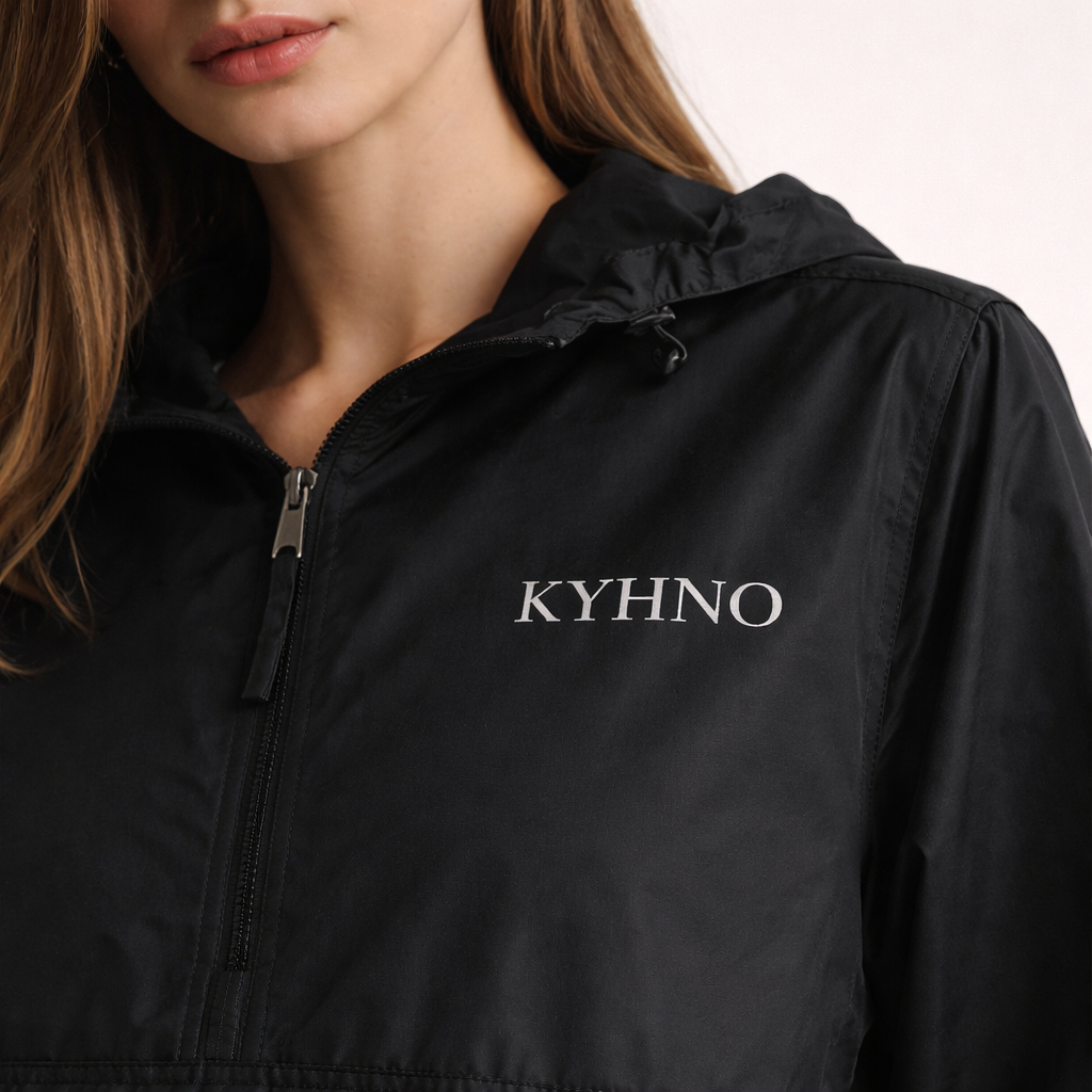 Packable Hooded Windbreaker woman Jacket elegant rain coat rain jacket