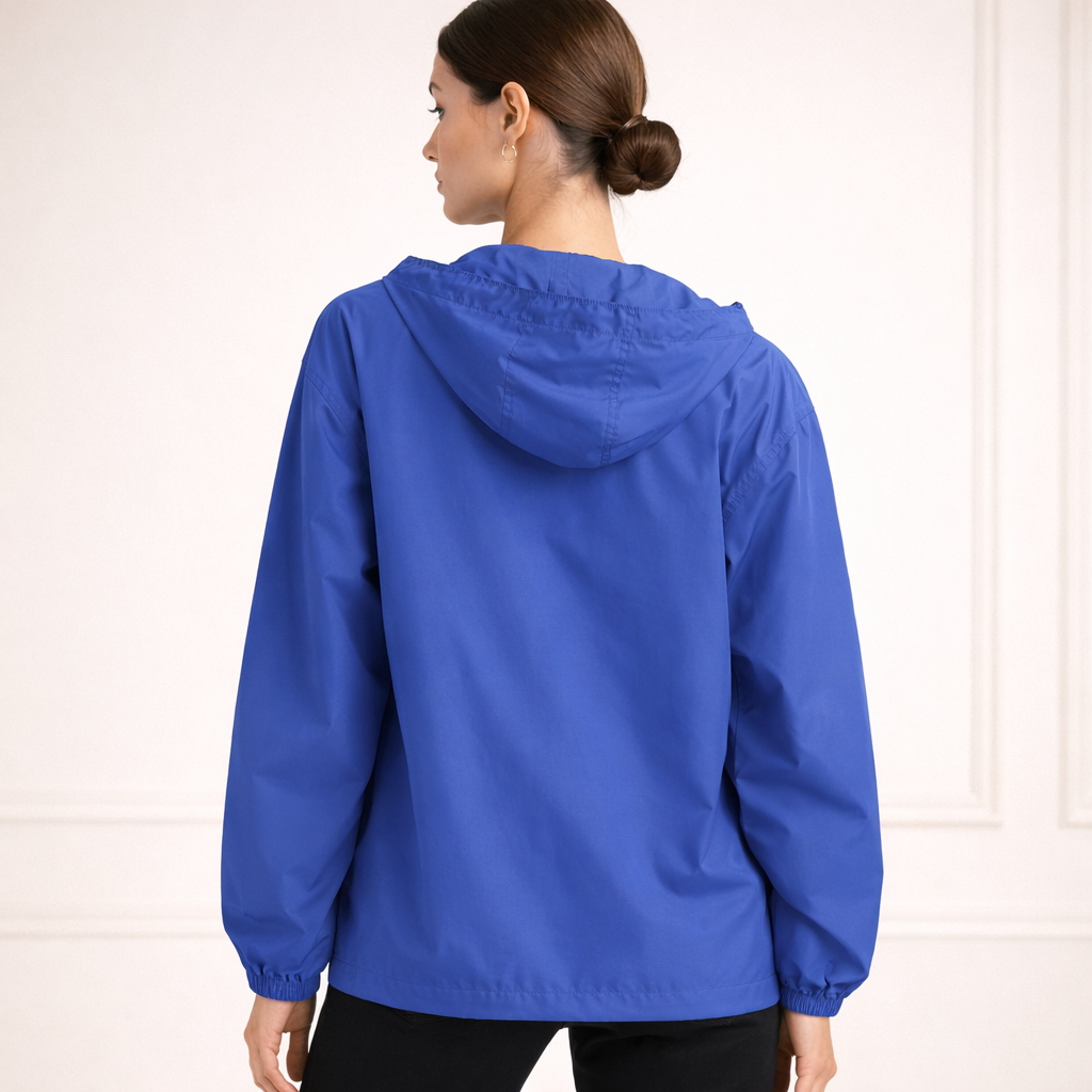 blue rain jacket kyhno Packable Hooded Windbreaker woman Jacket elegant rain coat rain jacket