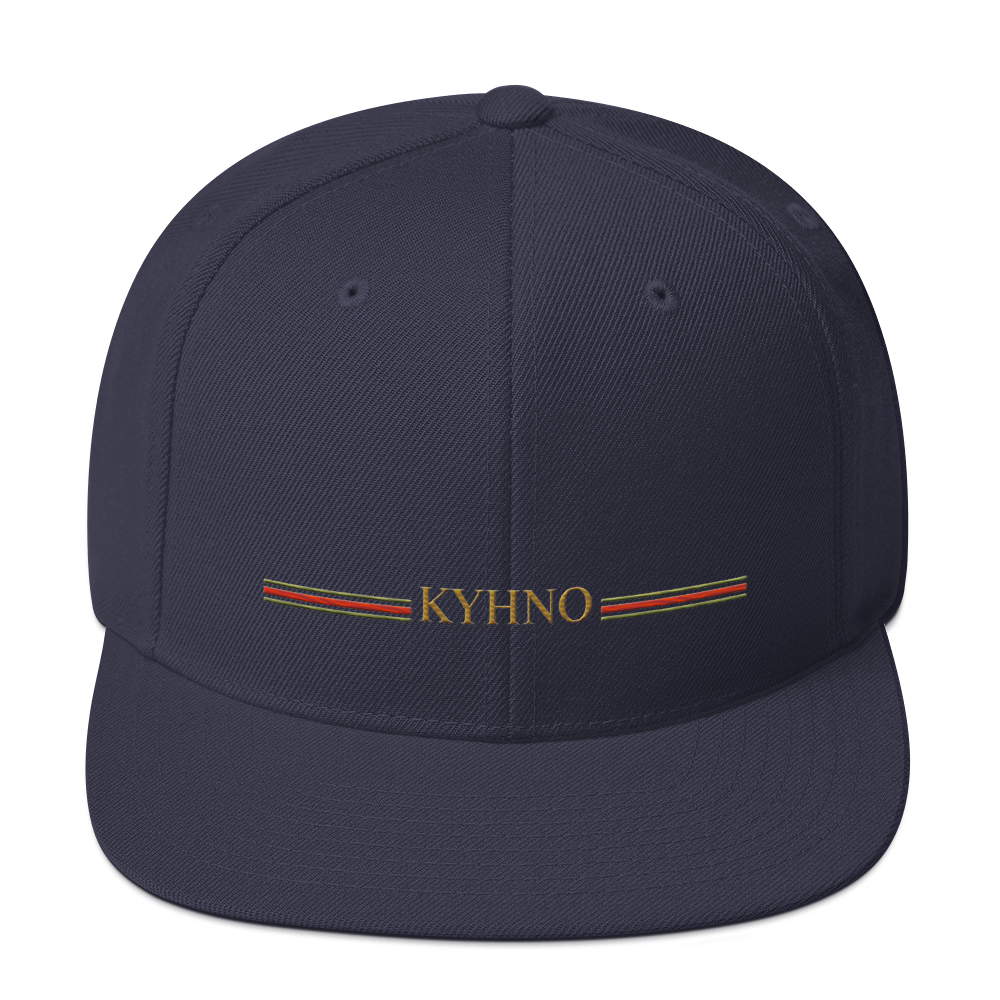 kyhno modern cap with precise embroidery finish