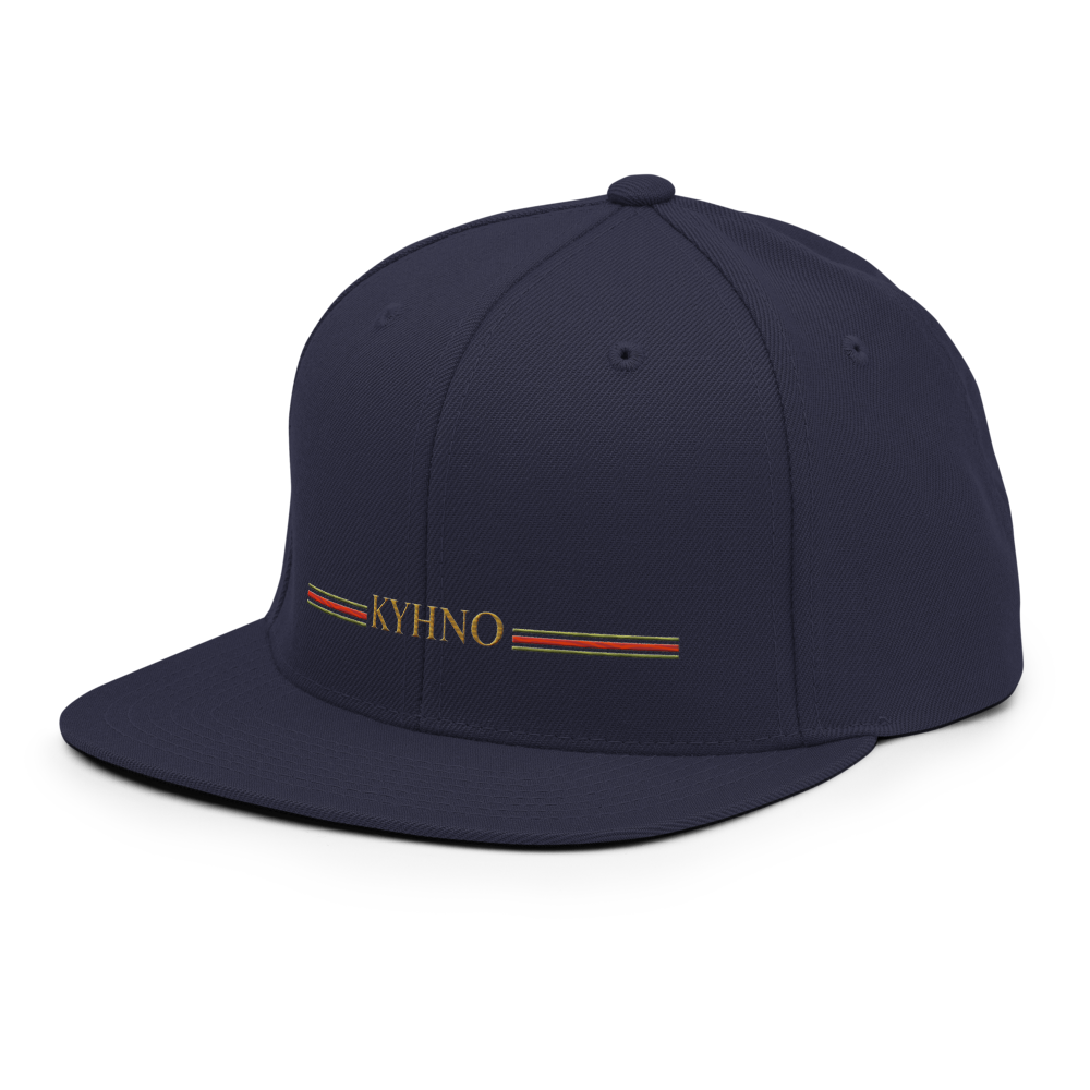 kyhno modern cap with precise embroidery finish