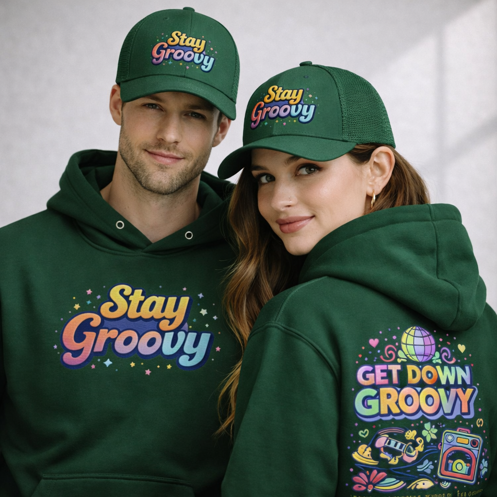 contemporary embroidered cap with balanced proportions