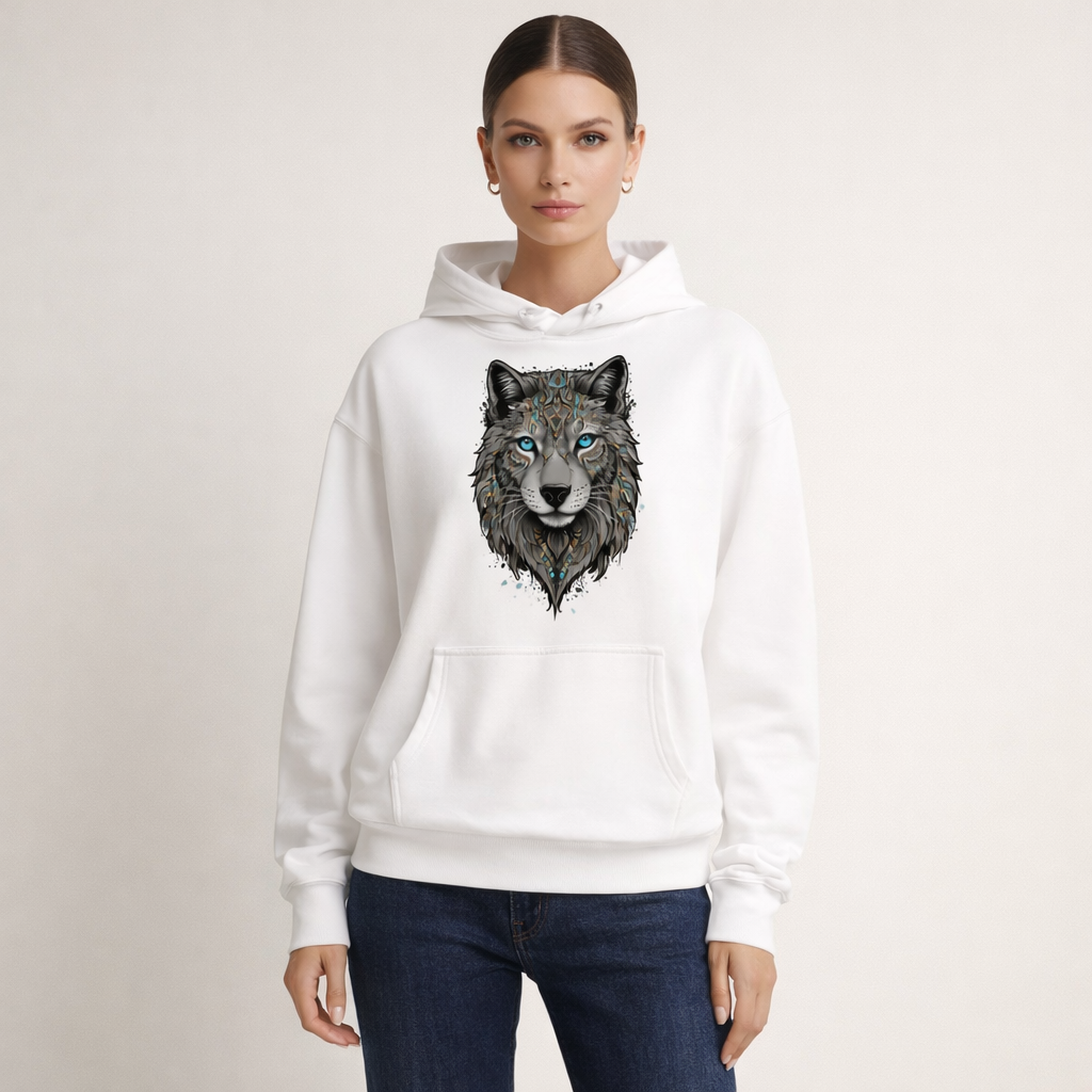 designer hoodie with relaxed fit
