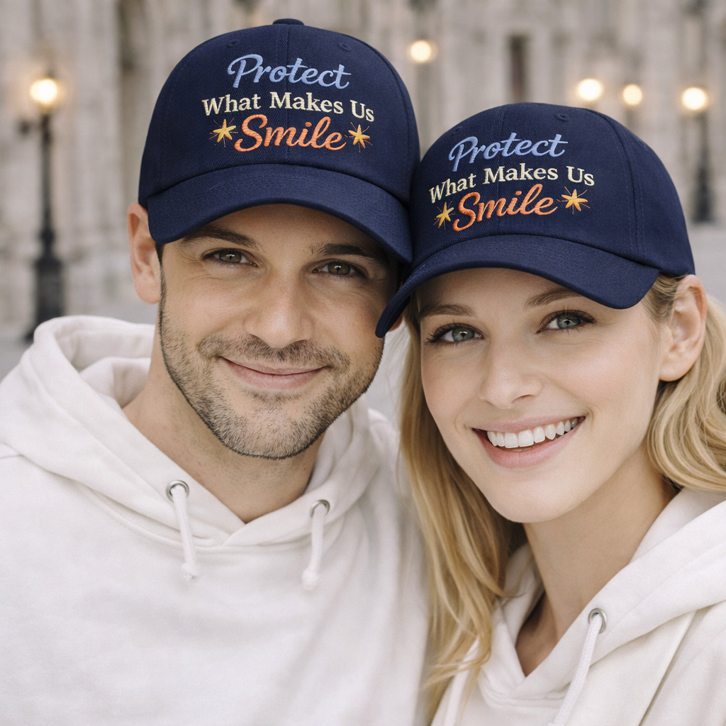 embroidered hat for understated daily wear