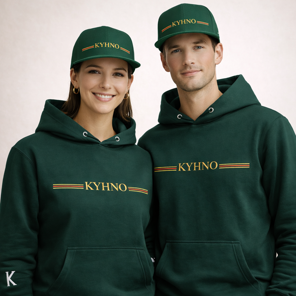 kyhno modern cap with precise embroidery finish