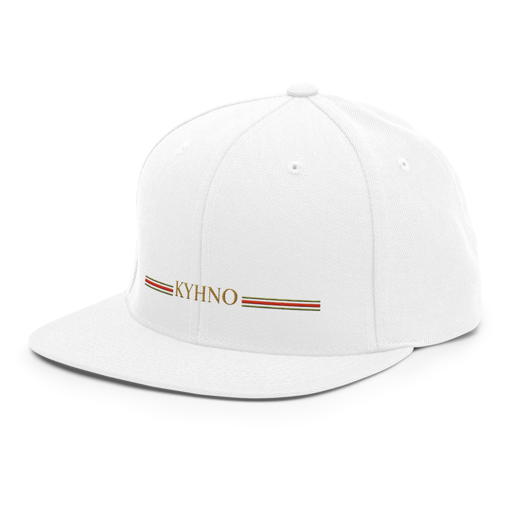 kyhno modern cap with precise embroidery finish