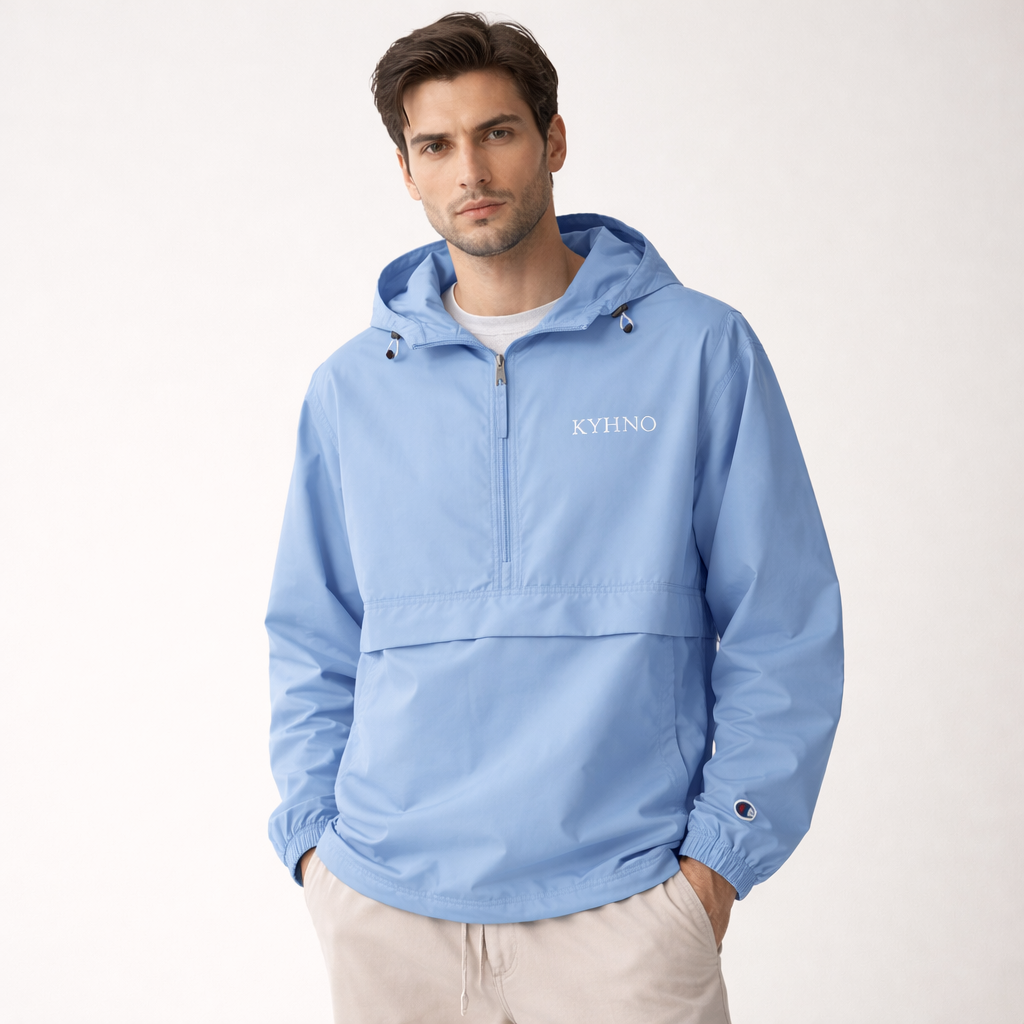 light blue rain jacket kyhno Packable Hooded Windbreaker menJacket elegant rain coat rain jacket