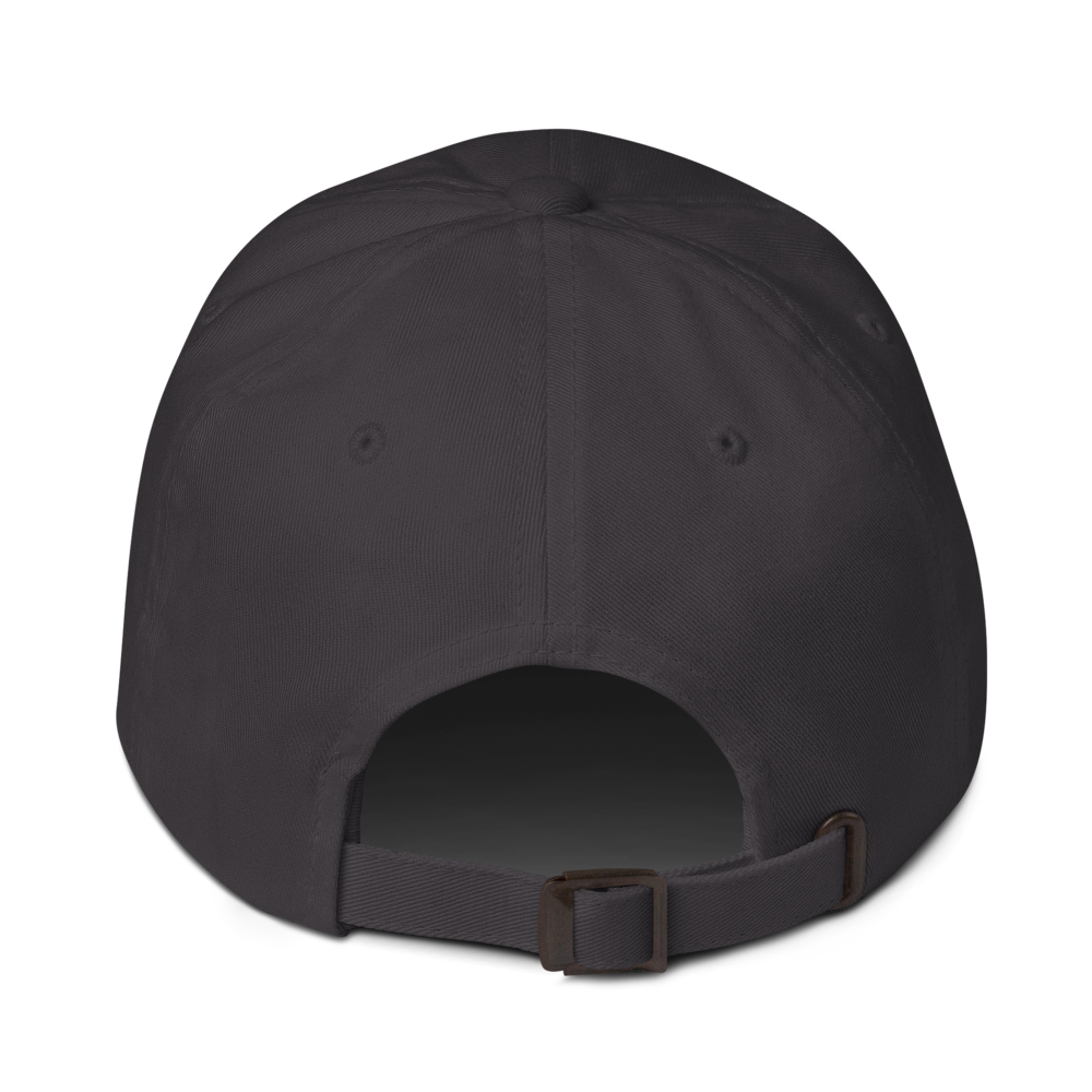 minimalist dad cap with premium feel