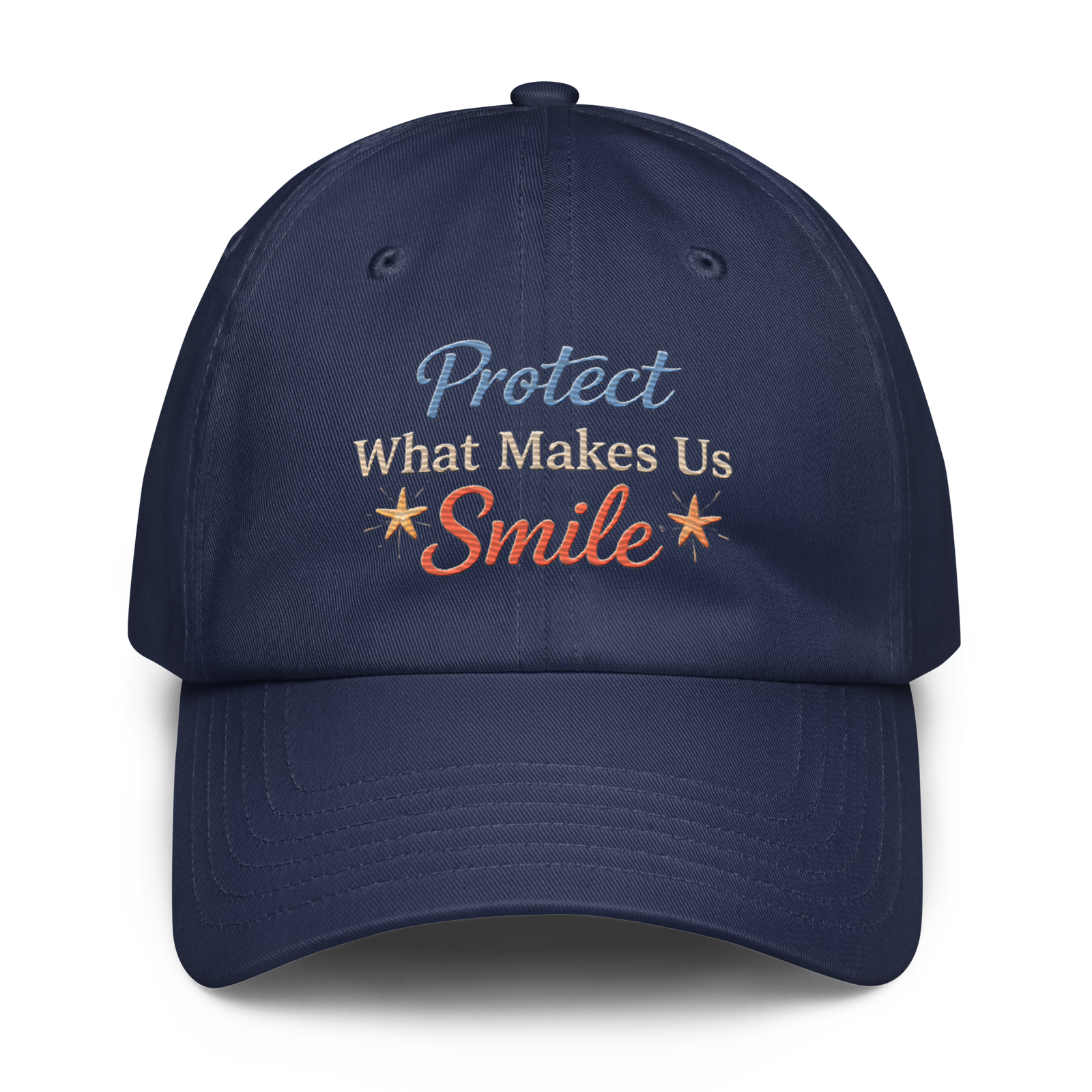 minimalist embroidered cap for everyday wardrobe