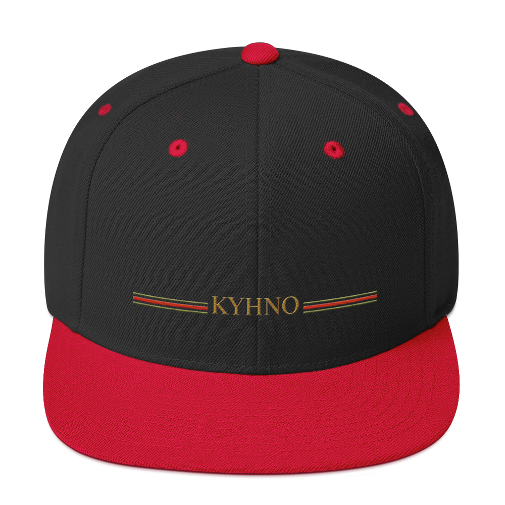 kyhno modern cap with precise embroidery finish