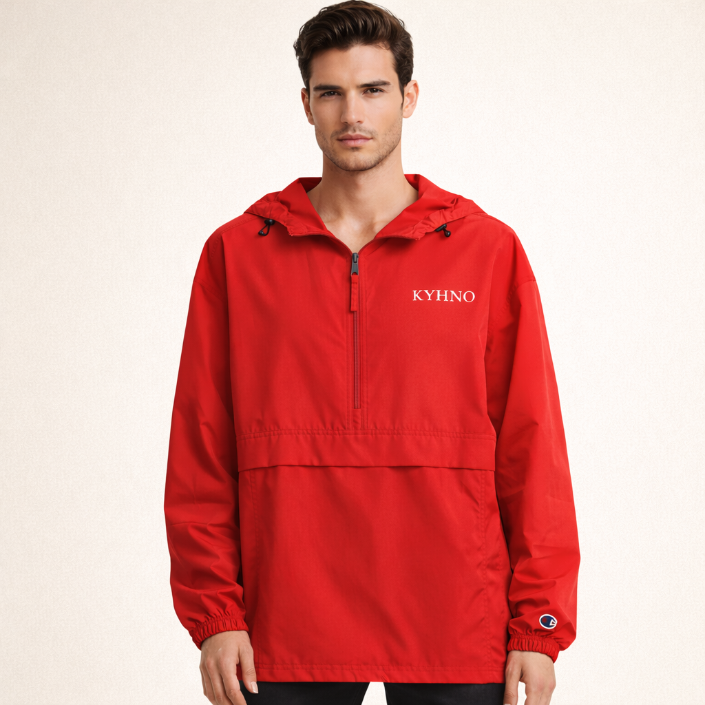 red rain jacket kyhno Packable Hooded Windbreaker men Jacket elegant rain coat rain jacket