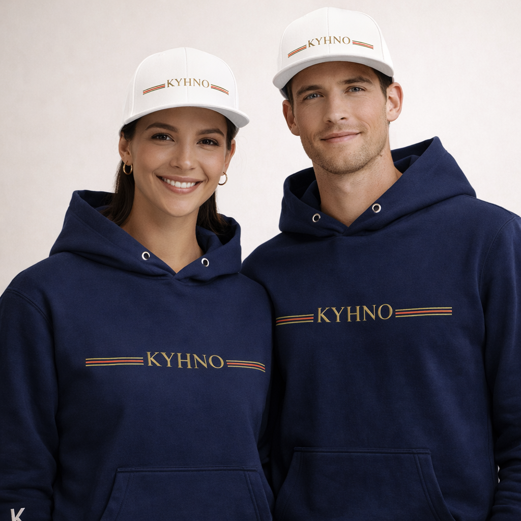 kyhno modern cap with precise embroidery finish